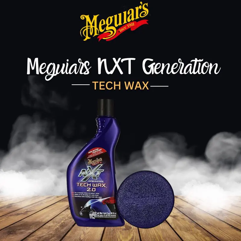 Meguiar'S Nxt Tech Wax 2.0 – 532 Ml Hydrophobic Paste Wax For Deep Gloss & Durability 1