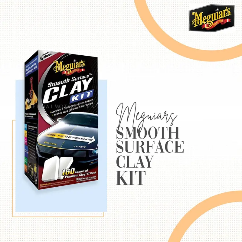 Meguiar’S Smooth Surface Clay Bar Kit – Complete Decontamination System 1