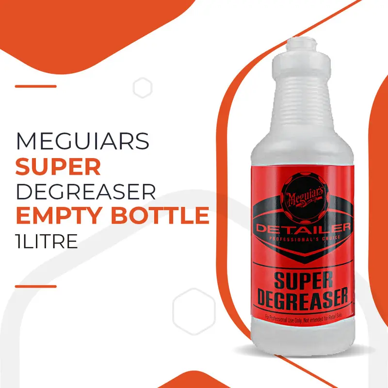 Meguiar’S Super Degreaser Refill Bottle – 1 Liter (Empty) 1