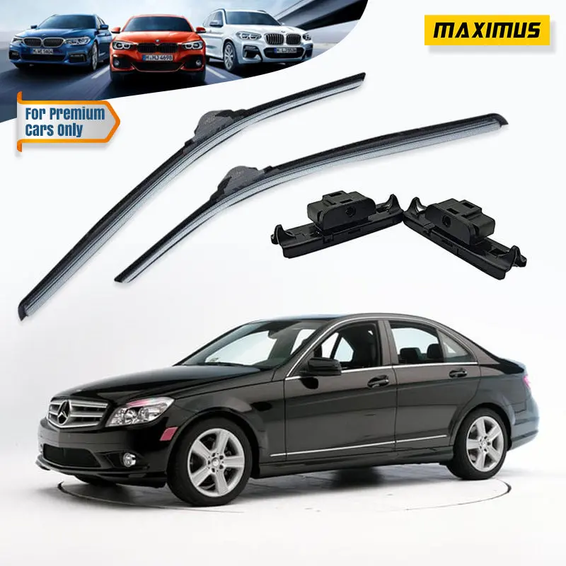 Mercedes-Benz C-Class (2010–2013) Silicone Wiper Blades – Precision Fit & Quiet Operation 1