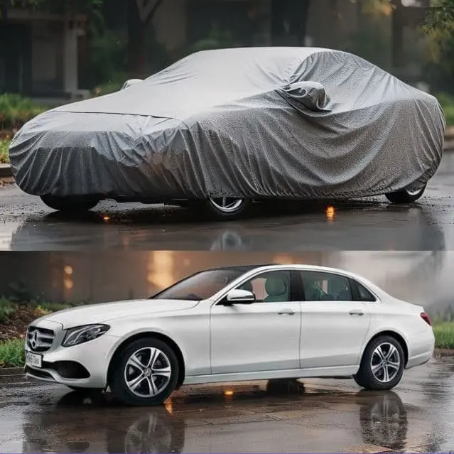 Mercedes-Benz E-Class Xl Non-Woven Car Cover – Extra-Large Weatherproof Shield (2016–2019) 1