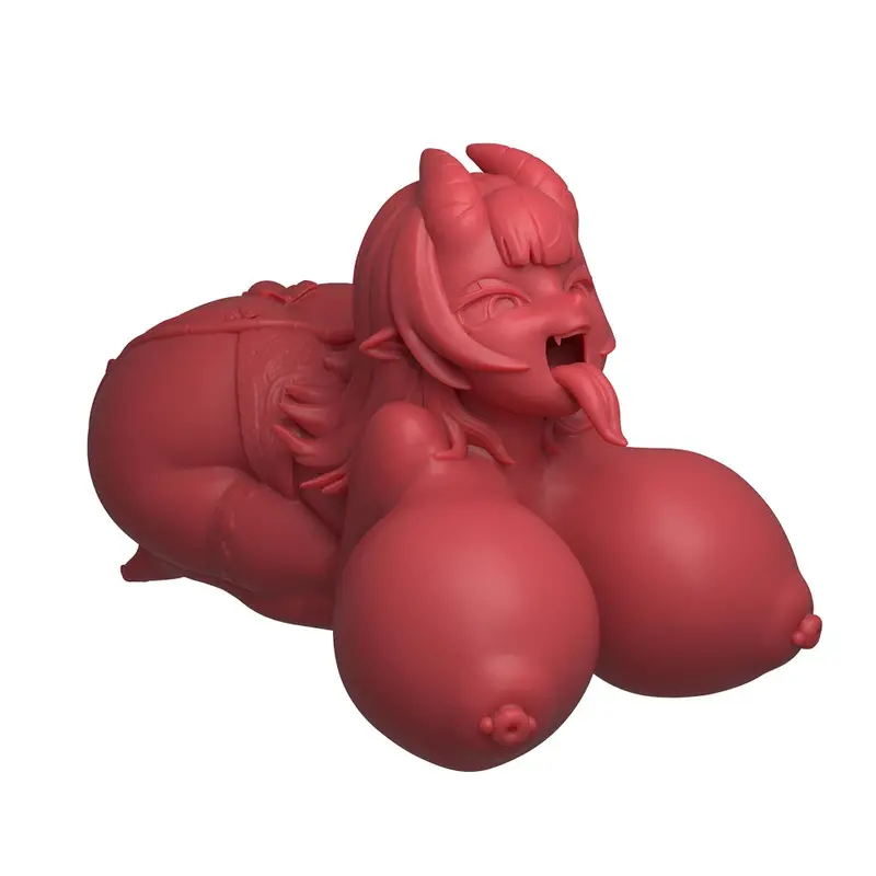 Meru Succubus Blowjob Toy – Co-Branded Red-Skin Hentai Doll With Oral Simulation Design 1