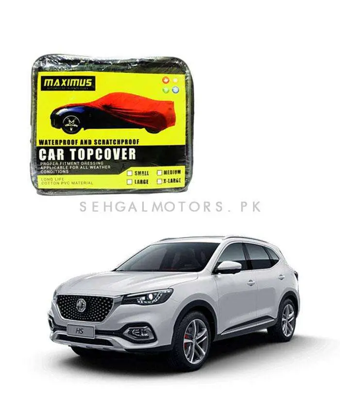 Mg Hs Non-Woven Car Top Cover – Heavy-Duty, Scratchproof Protection (2018–2025) 1