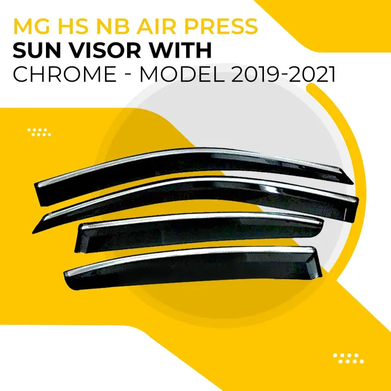 Mg Hs Sun Visor With Chrome Frame & Nb Air Press Function (2020–2025) 1