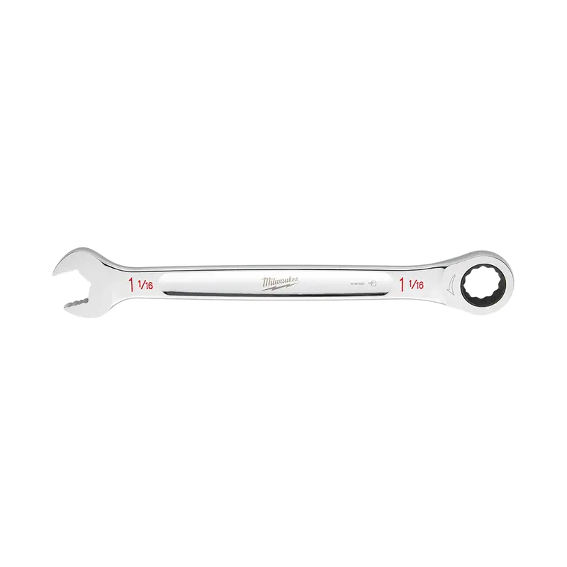 Milwaukee 1-1/16 In Sae Ratcheting Combination Wrench – Model 45969234 1