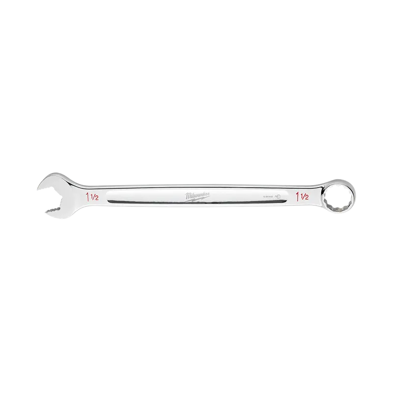 Milwaukee 1-1/2" Sae Combination Wrench – Large-Size Standard-Thread Wrench For Heavy Machinery (45969442) 1