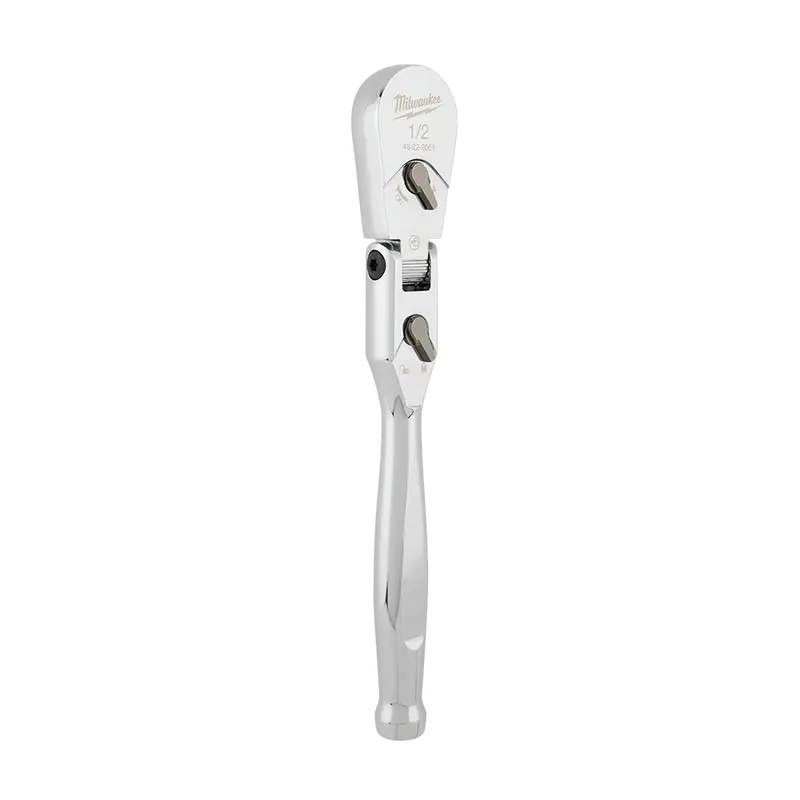 Milwaukee 1/2" Drive 11.25-Inch Flex-Head Ratchet – Model 48229051 1