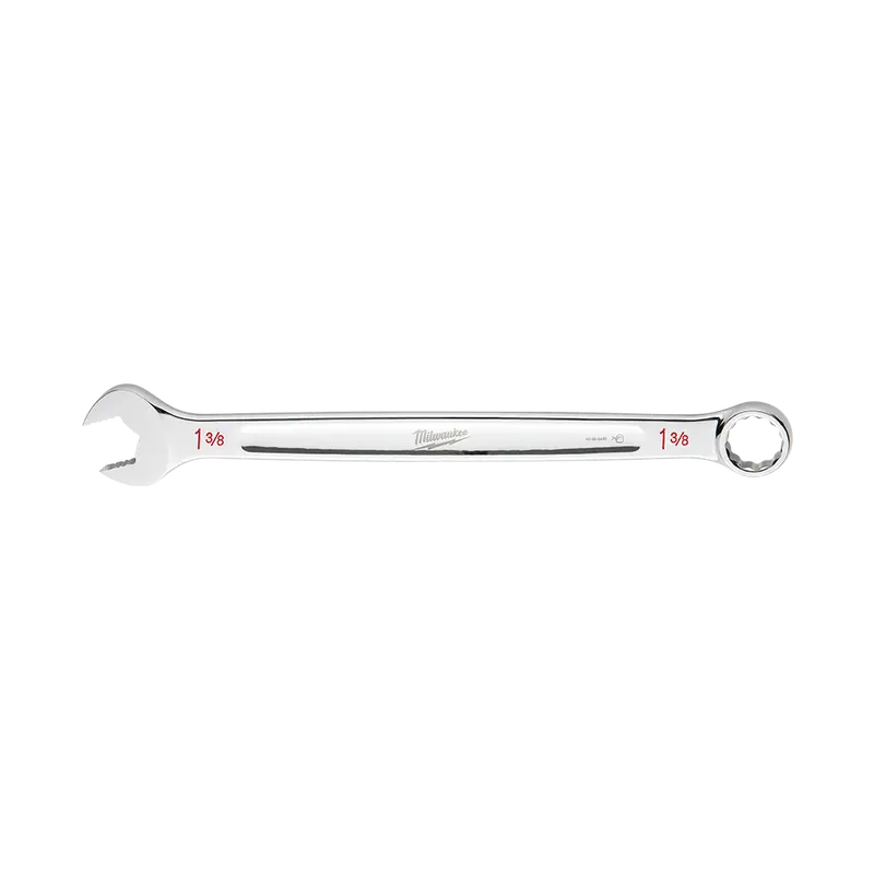 Milwaukee 1-3/8" Sae Combination Wrench – Full-Size Sae Wrench With Reinforced Box End (45969440) 1