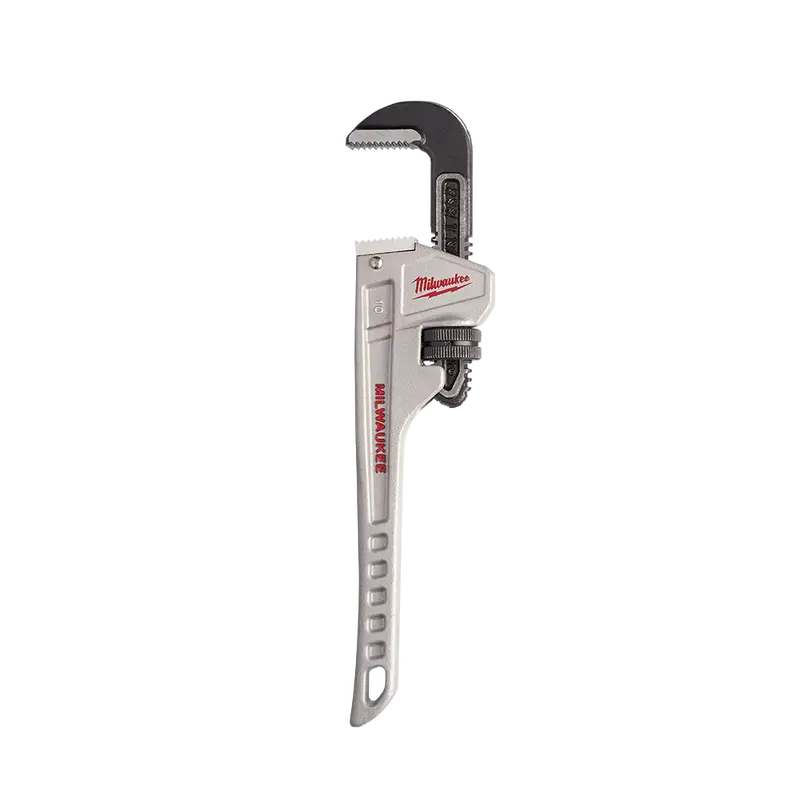 Milwaukee 10-Inch (254Mm) Aluminum Pipe Wrench – Model 48227210 1