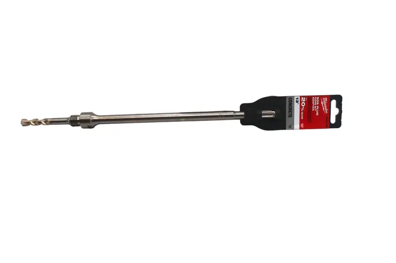 Milwaukee 13" Sds-Plus Core Bit Adapter – Precision-Machined Steel Adapter For Concrete, Masonry, And Stone Coring – Compatible With Sds-Plus Rotary Hammers 2
