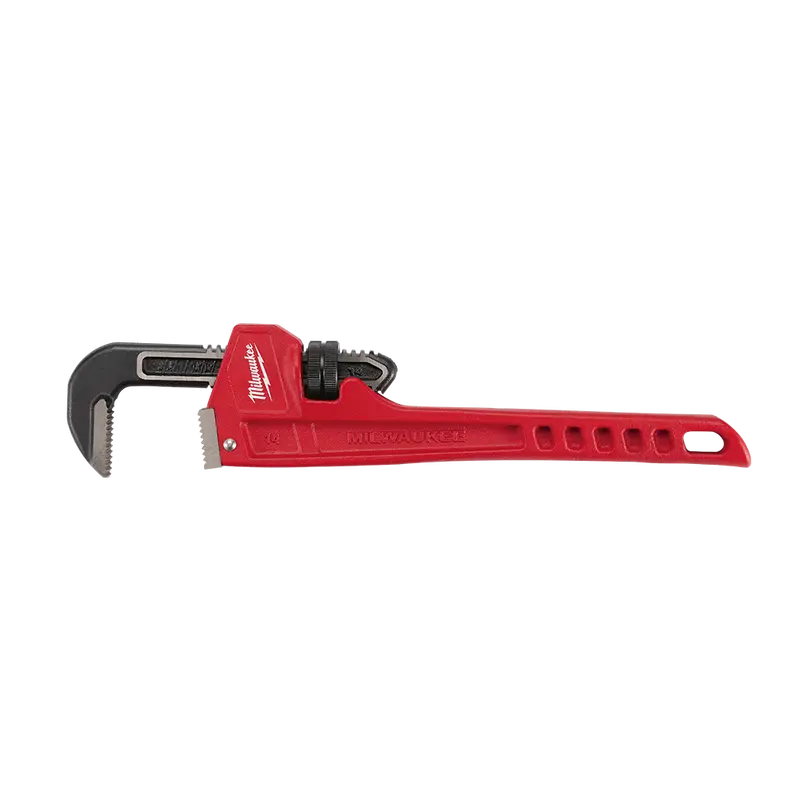 Milwaukee 14-Inch Industrial Steel Pipe Wrench – Model 48227114 1