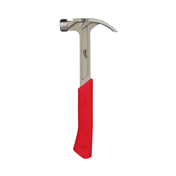 Milwaukee 16-Ounce Smooth-Face Hybrid Claw Hammer – Model 48229018A 1