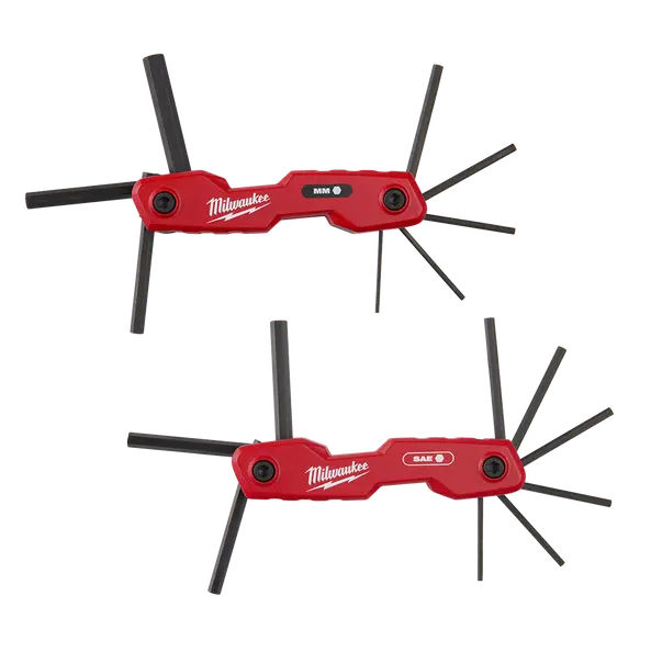 Milwaukee 17-Piece Metric And Sae Folding Hex Wrench Set – Model 48222183 1