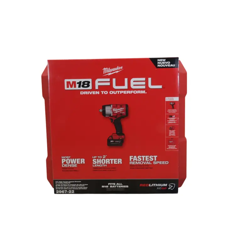 Milwaukee 18V Brushless High-Torque 1/2-Inch Impact Wrench With Friction Ring Kit 1