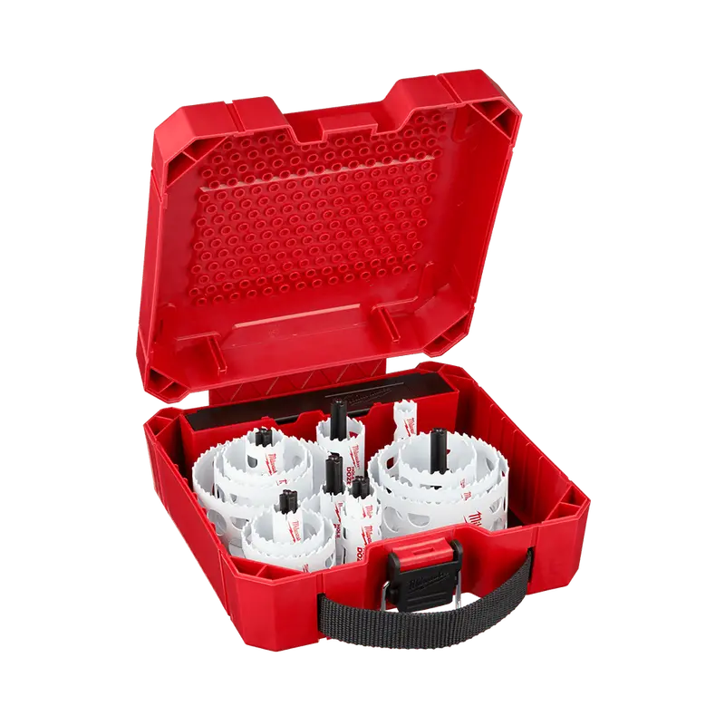 Milwaukee 19-Piece General Purpose Hole Dozer™ Kit – Au Edition With Extended Size Range & Dual Components (Model 49224035) 1