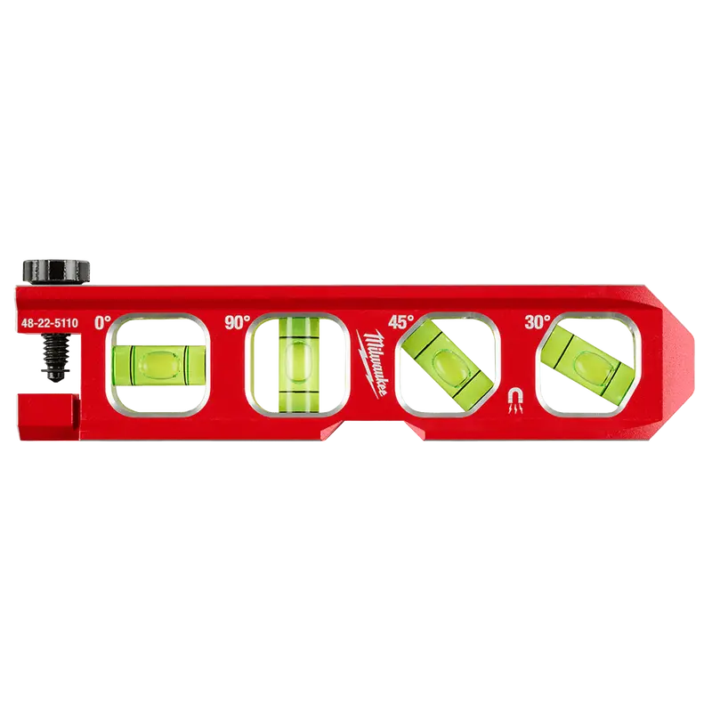Milwaukee 4-Vial Torpedo Level – 48225110A 1