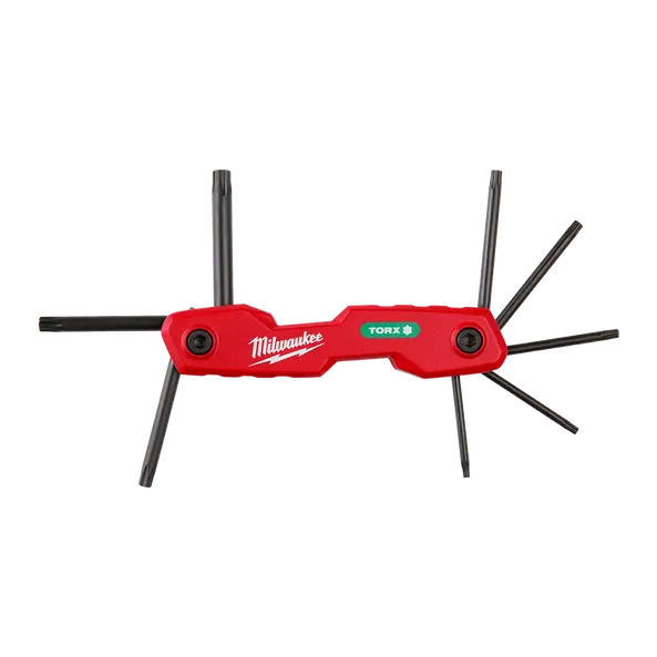 Milwaukee 8-Piece Torx® Folding Hex Key Set – Model 48222184 1