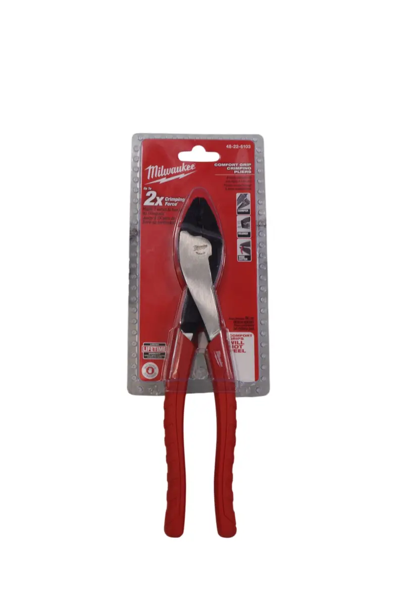 Milwaukee 9.5 In. Crimping Plier – Heavy-Duty Tool For Electrical & Hvac Applications 1