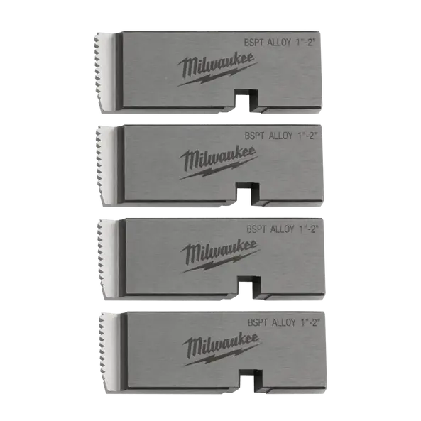 Milwaukee Bspt Pipe Threading Die Set – 1" To 2" Alloy Universal Fit (Model 4932492925) 1