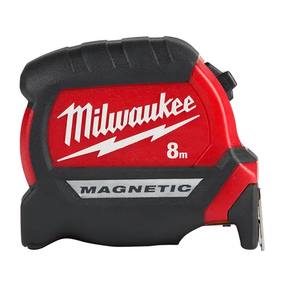 Milwaukee Compact Magnetic Tape Measure – 8-Meter Slim-Body Design - Model 48220508 1