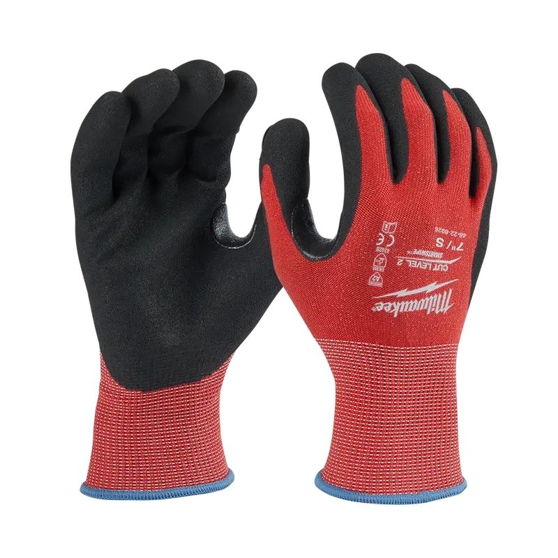 Milwaukee Cut Level 2 Nitrile-Coated Work Gloves – Size L, Single Pair (Model 48228927) 1