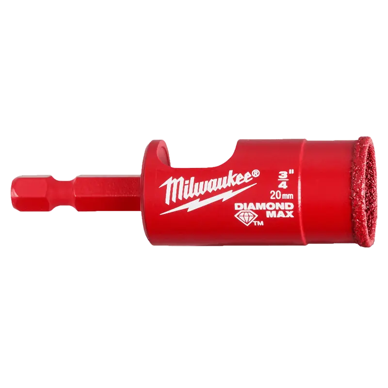 Milwaukee Diamond Plus One-Piece Diamond Hole Saw – 20 Mm (3/4 In) Diameter 1