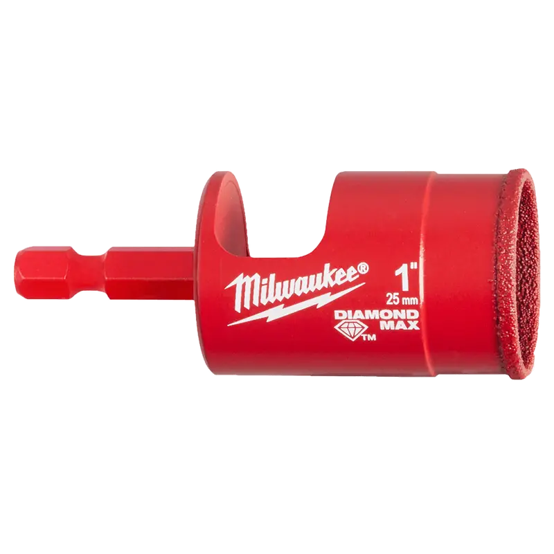 Milwaukee Diamond Plus One-Piece Diamond Hole Saw – 25 Mm (1 In) Diameter 1