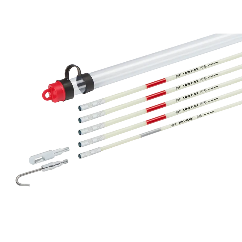 Milwaukee Fish Stick Combo Kit – 7.5M (25Ft) Flexible Rod Set – Model 48224160 1
