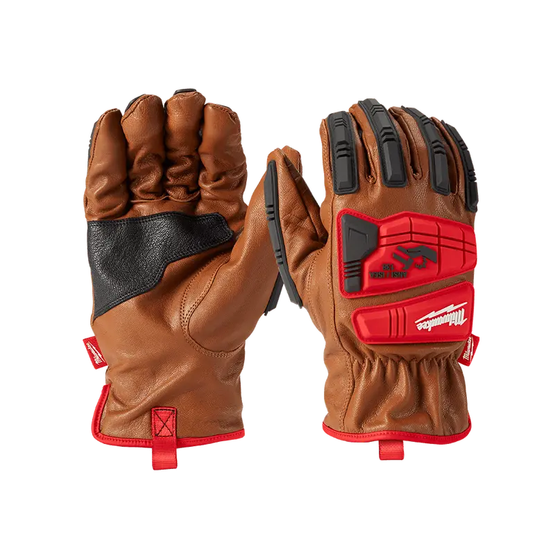 Milwaukee Impact Cut Level 3 Goatskin Leather Work Gloves – Extra Large (Model 48228773) 1