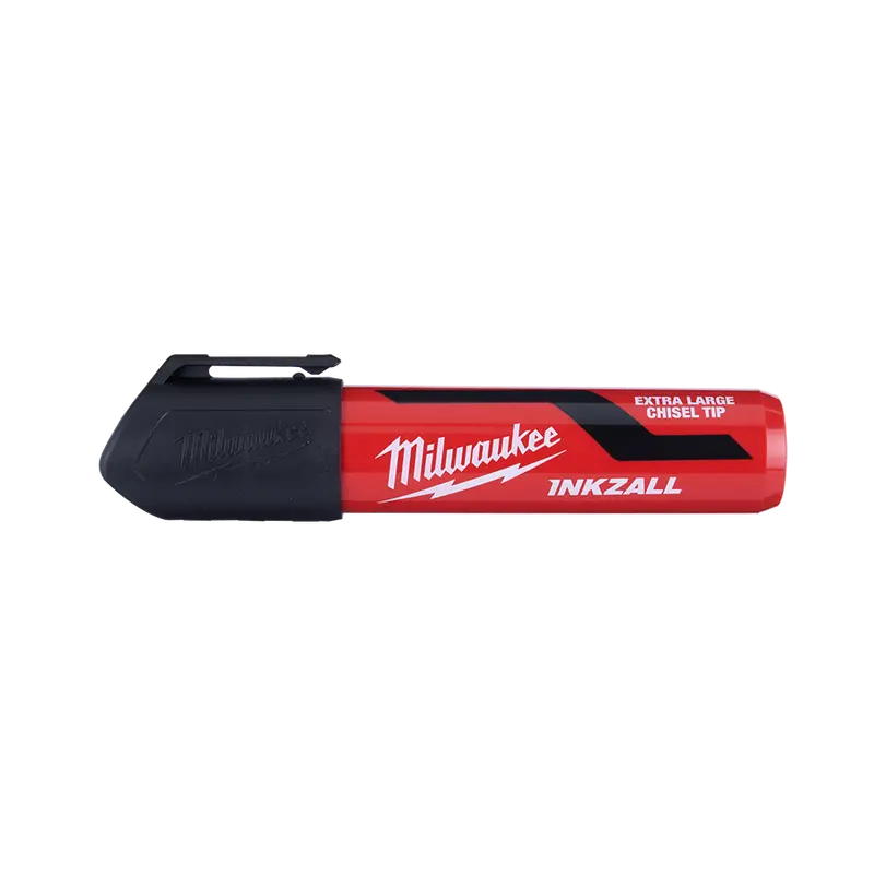Milwaukee Inkzall Xl Chisel-Tip Marker – Black, 14.5Mm Tip, 12-Pack (48223265) 1