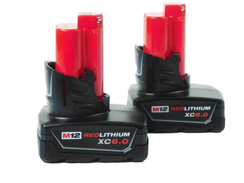 Milwaukee M12 12V Lithium-Ion Xc Battery – 6.0 Ah Extended Capacity, Dual-Pack For Pro Users 1