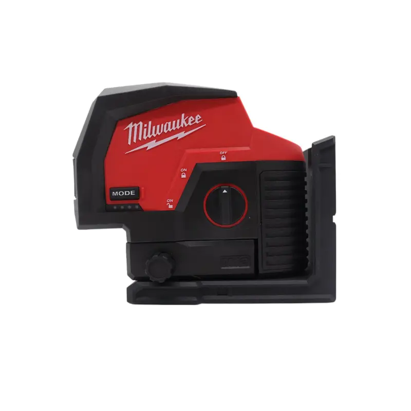 Milwaukee M12 Cordless Green Cross-Line & Plumb Laser Level – 125 Ft. Range, Tool-Only (3622-20) 1