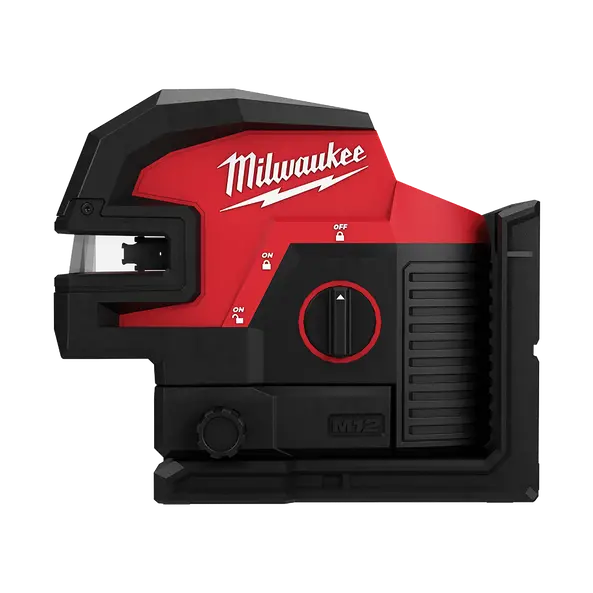 Milwaukee M12C4Pla0C Cross Line + 4 Point Laser – Multi-Reference Layout Tool, Tool-Only 1