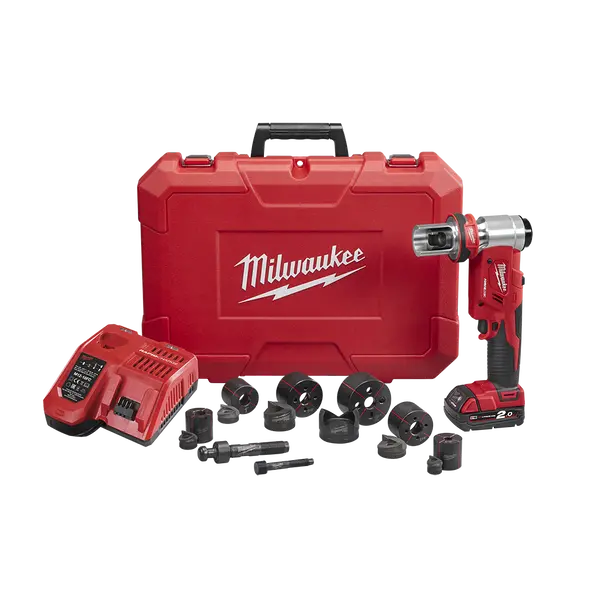 Milwaukee M18™ Force Logic™ 6-Ton Knockout Tool – 16Mm To 63Mm (M18Hkp-201C) 1