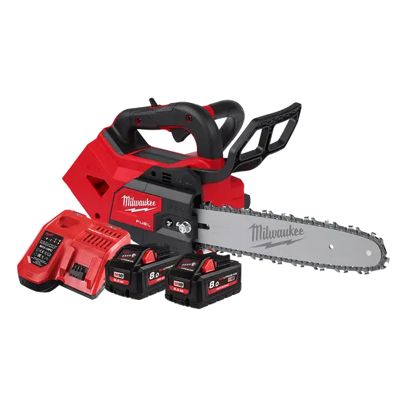 Milwaukee M18 Fuel 12" Top-Handle Chainsaw Kit With Two 8.0Ah Batteries 1