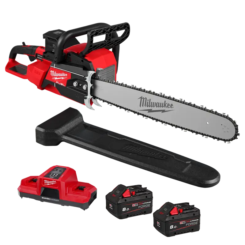 Milwaukee M18 Fuel Dual-Battery 20-Inch Chainsaw Kit – Includes Batteries & Charger 1