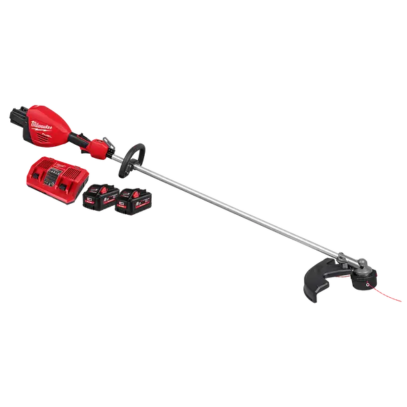 Milwaukee M18 Fuel Dual-Battery Line Trimmer Kit – Includes Two 8.0Ah Batteries And Charger 1