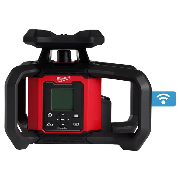 Milwaukee M18Rl12200C Dual-Grade Rotary Laser – 1220M Red Beam, Tool-Only With Carry Case 1