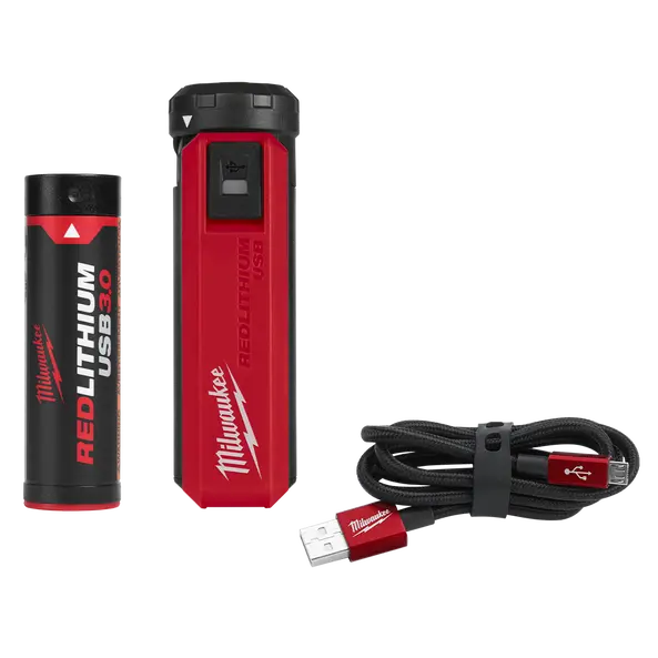 Milwaukee Redlithium Usb Portable Power Bank & Charging Kit – L4Pps301 1