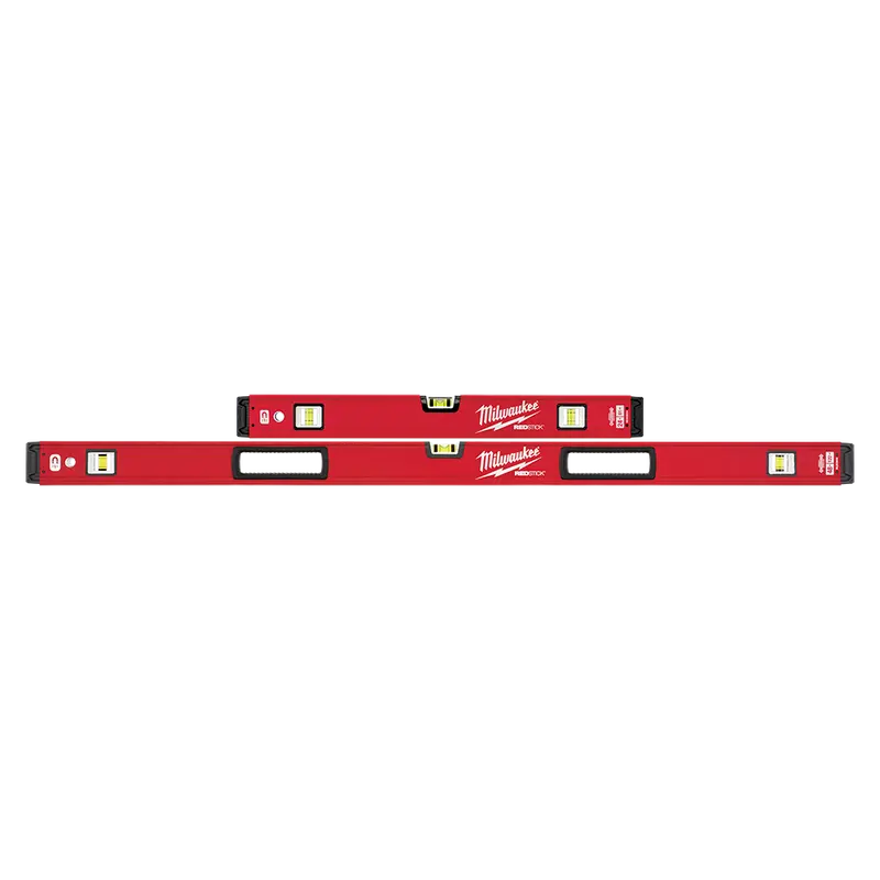 Milwaukee Redstick Magnetic Box Level – Dual Length (600Mm & 1200Mm) – Mlbxsm48 1