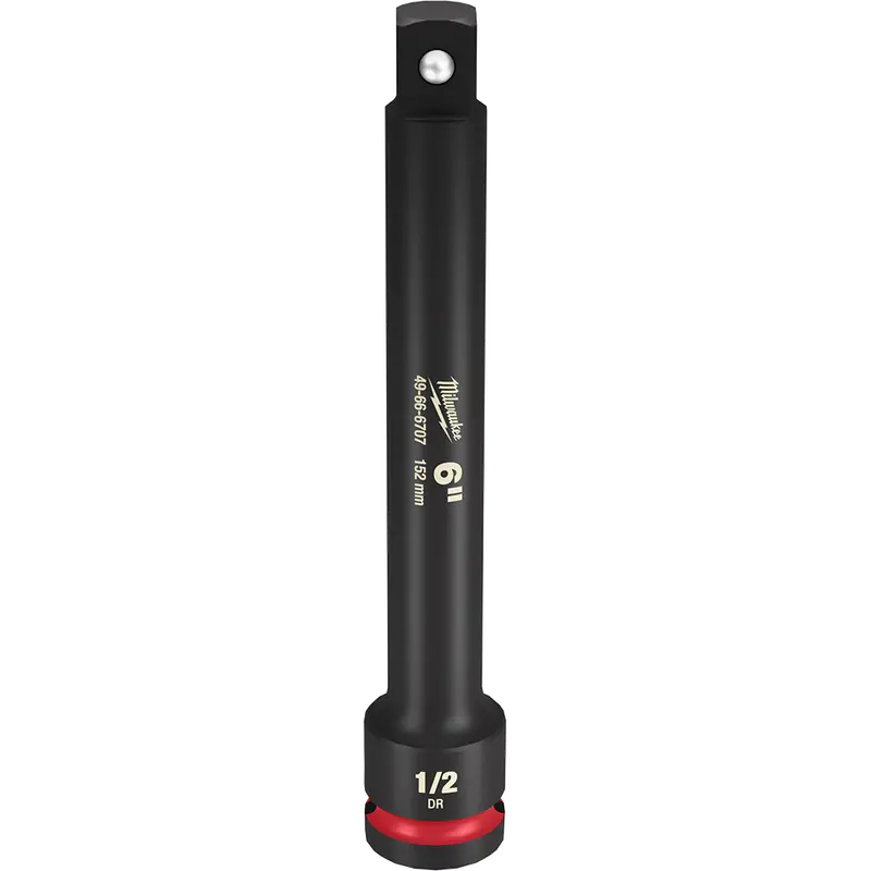 Milwaukee Shockwave 1/2" Drive 6" Impact Socket Extension – Model 49666707 1