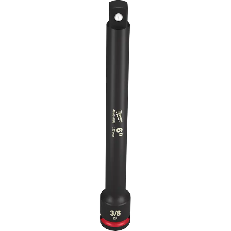 Milwaukee Shockwave 3/8" Drive 6" Impact Socket Extension – Model 49666704 1