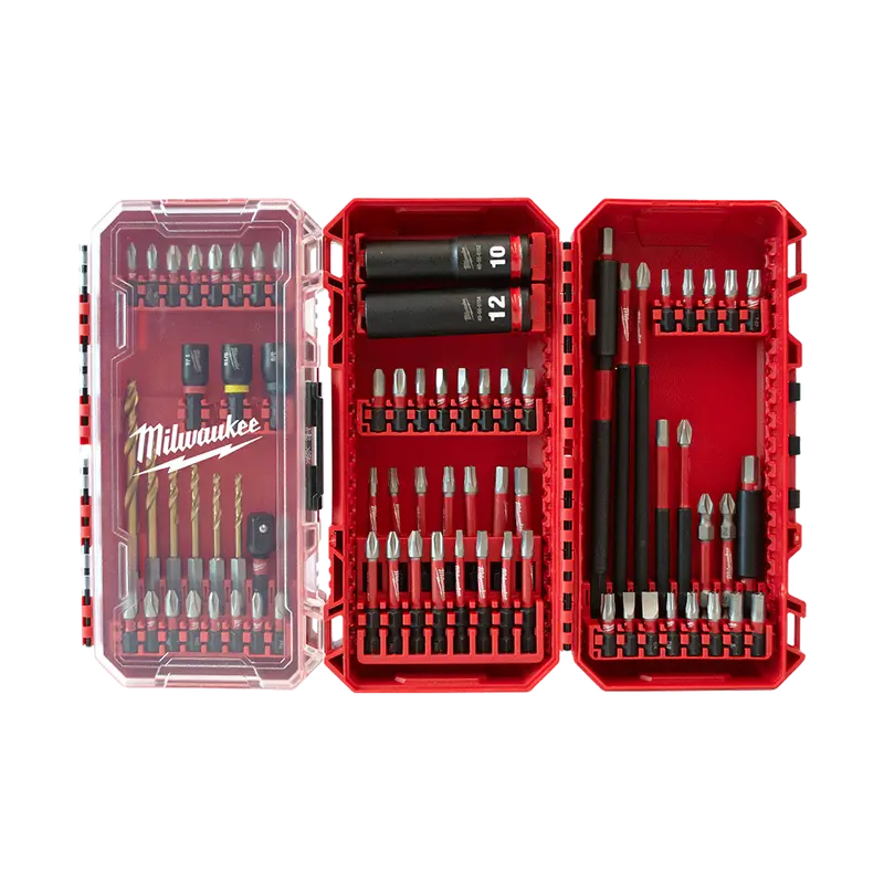 Milwaukee Shockwave 75-Piece Drill, Drive & Fastening Bit Set – Model 48324048 1
