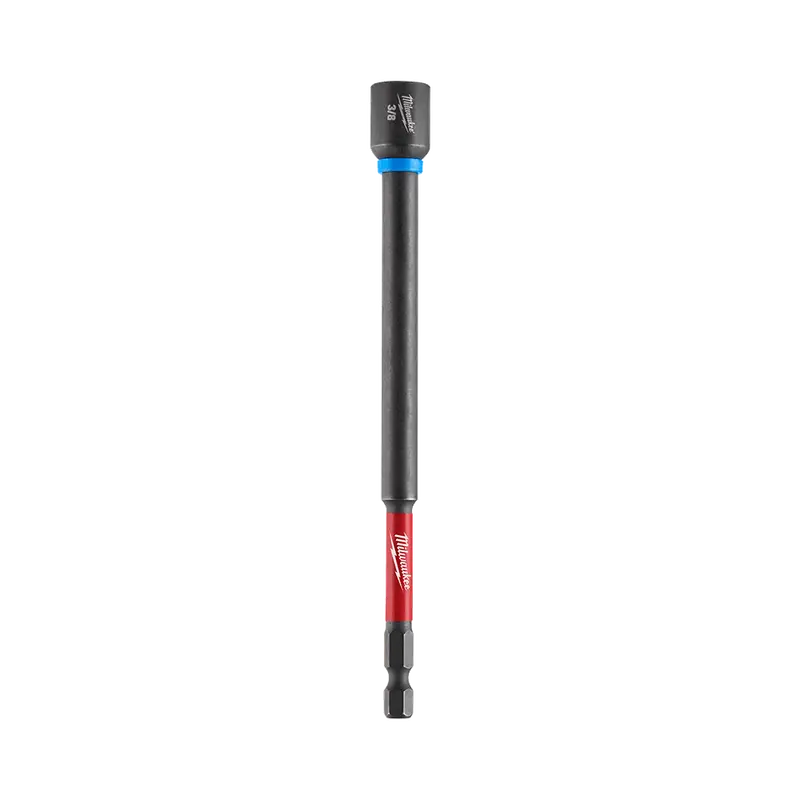 Milwaukee Shockwave Power Bit Magnetic Nut Driver – 3/8" X 150Mm (6") Extended Length (Model 49664585) 1