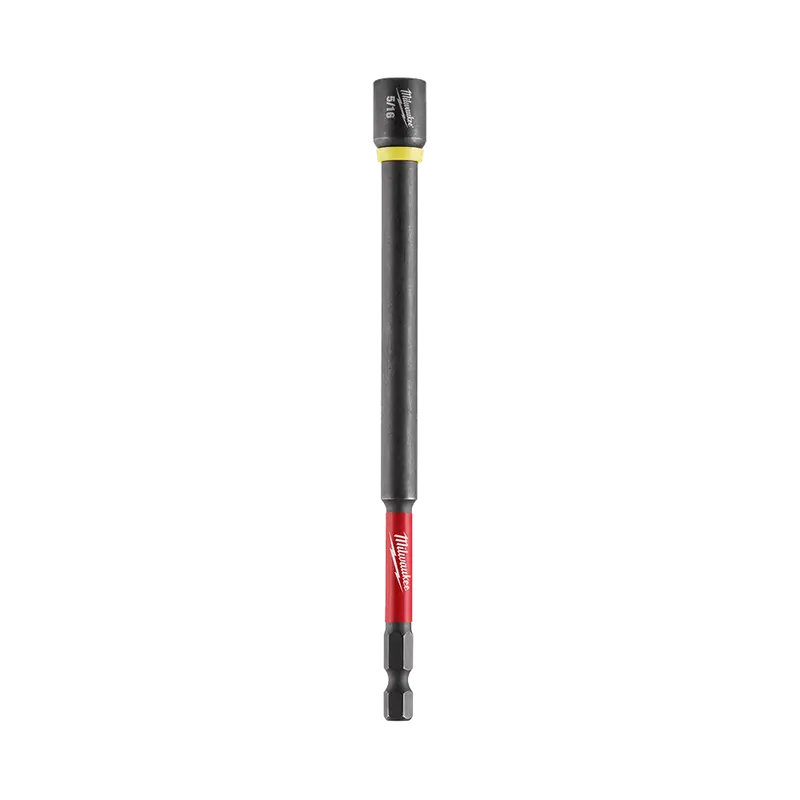 Milwaukee Shockwave Power Bit Magnetic Nut Driver – 5/16" X 150Mm (6") Heavy-Duty Shank (Model 49664583) 1