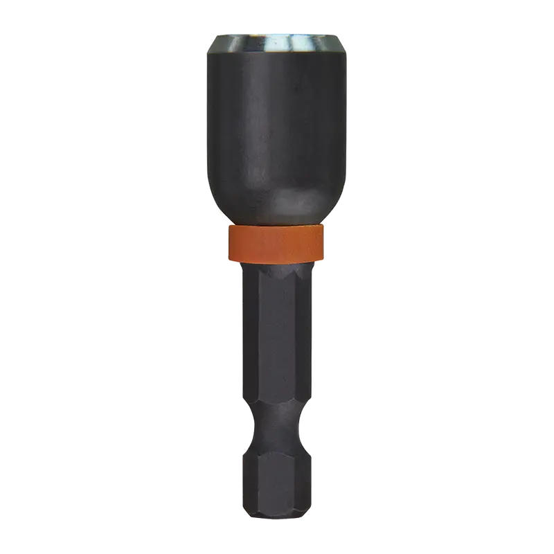 Milwaukee Shockwave Power Bit Magnetic Nut Driver – 7/16" X 50Mm (2") Individual Bit (Model 49664506) 1