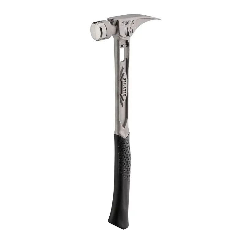 Milwaukee Stiletto Tibone 15 Oz Titanium Framing Hammer With Smooth Face - Tib15Sc 1