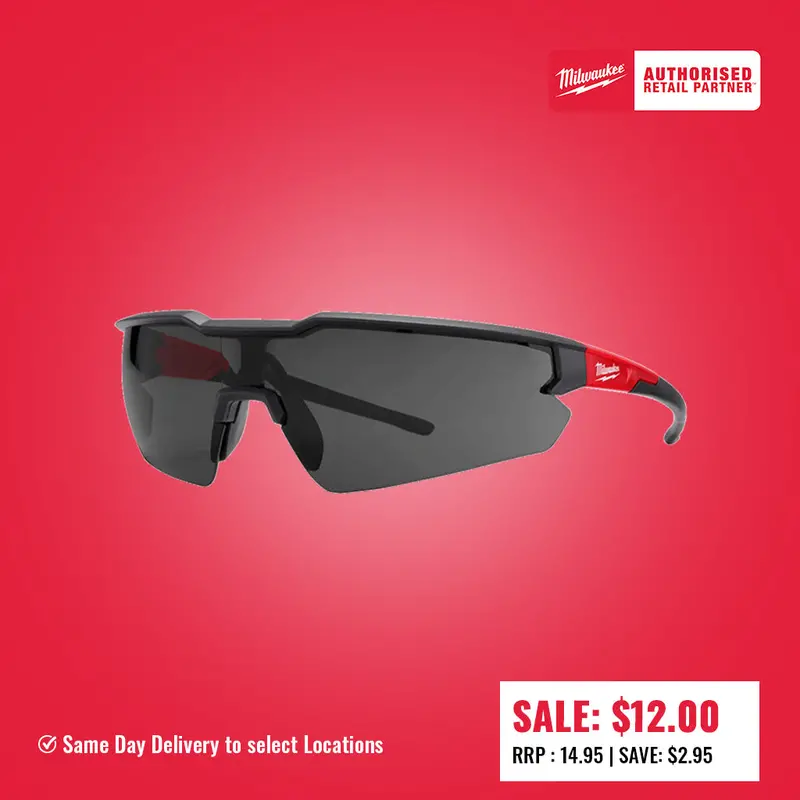Milwaukee Tinted Safety Glasses – Single Pair (Model 48732906) 1