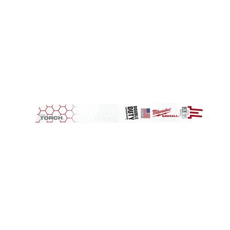 Milwaukee Torch Metal-Demolition Reciprocating Saw Blade – 230Mm (9") | 10 Tpi | 5-Pack 1