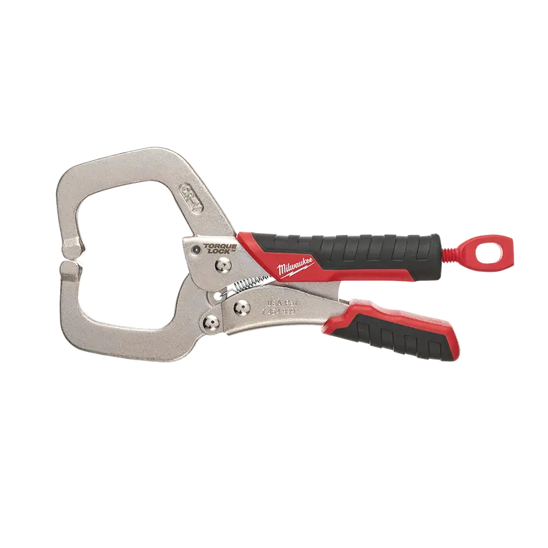Milwaukee Torque Lock C-Clamp – 6" Regular Jaw With Enhanced Grip (Model 48223632) 1